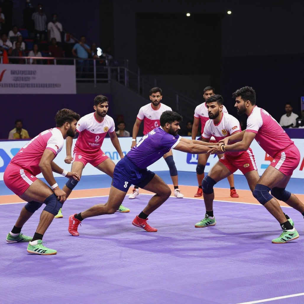 ভারত-ইরান কাবাডি ফাইনালের ছন্দ: অল আউটের ঘড়িতে ৩৭–৩৪